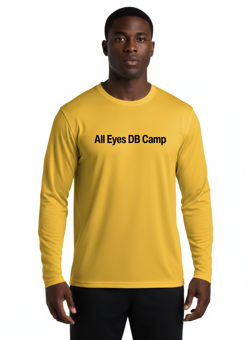 All Eyes DB Camp 'Got Them On Lock" Long Sleeve T-Shirt