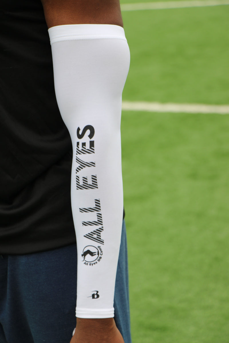 All Eyes DB Camp Lockdown Arm Sleeves (White)