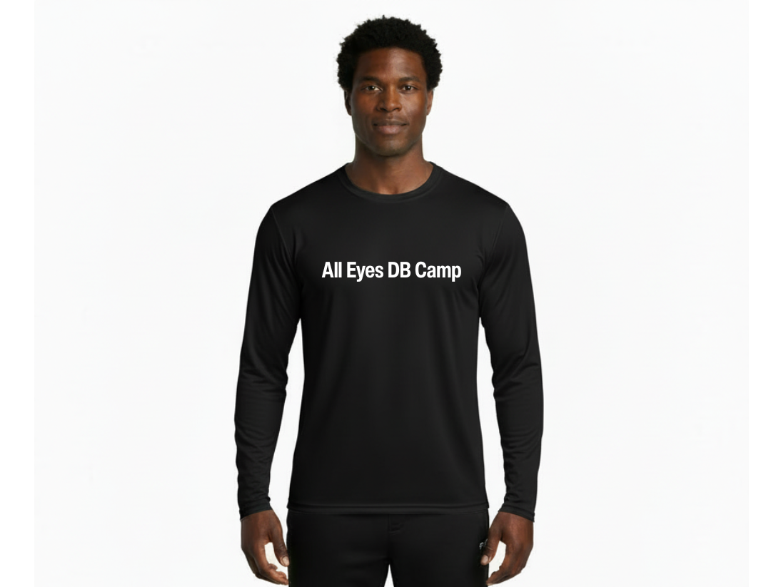 All Eyes DB Camp 'Got Them On Lock" Long Sleeve T-Shirt