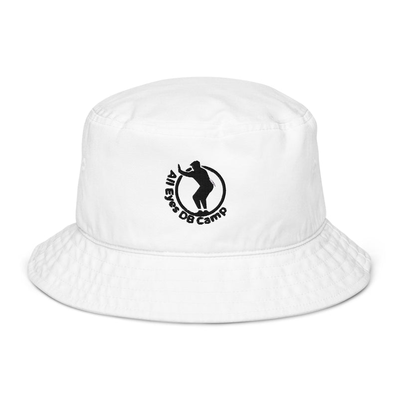 All Eyes DB CAMP bucket hat White